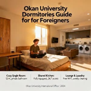 Okan University dormitories guide for foreigners
