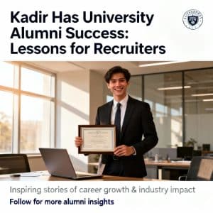 Kadir Has University alumni success stories