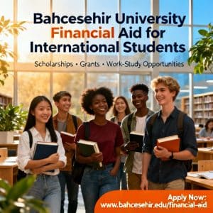 Bahçeşehir University financial aid opportunities for international students