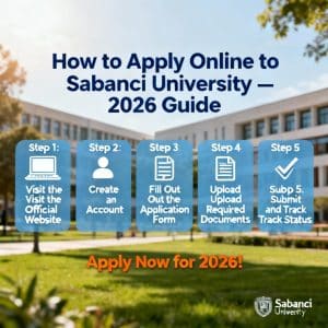 Sabancı University how to apply online 2026 guide