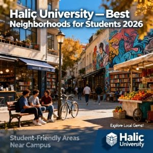 Haliç University best neighborhoods for students 2026 guide