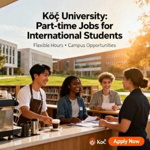 Koç University part-time jobs for students for international students