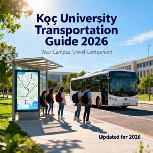 Koç University transportation guide 2026 guide