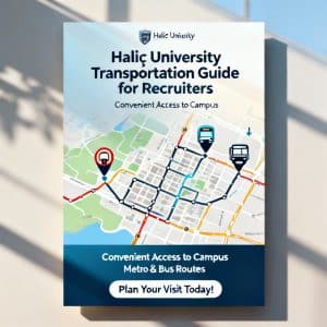 Haliç University transportation guide