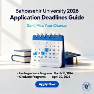 Bahçeşehir University application deadlines 2026 guide