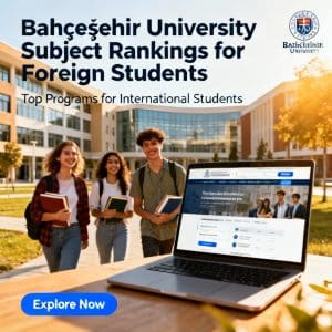 Bahçeşehir University subject rankings for foreigners