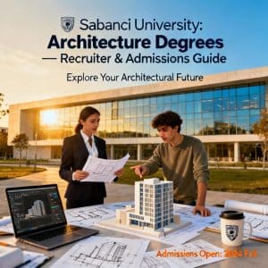 Sabancı University architecture degrees