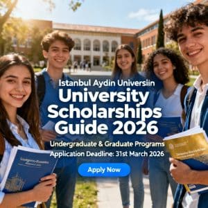 Istanbul Aydın University scholarships for international students 2026 guide