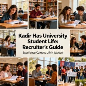 Kadir Has University student life in Istanbul