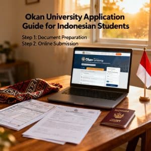 Okan University how to apply from Indonesia