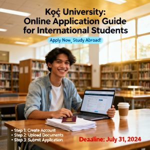 Koç University how to apply online for foreigners