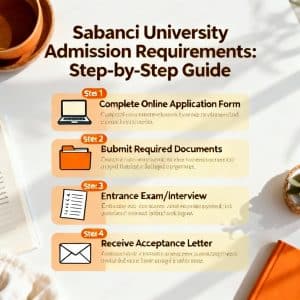 Sabancı University admission requirements step by step