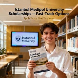 İstanbul Medipol University scholarships for international students fast-track options