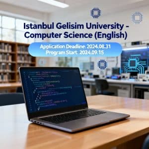 Istanbul Gelişim University computer science in English updated deadlines