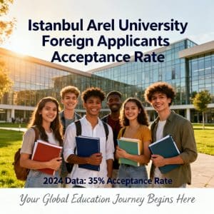 Istanbul Arel University acceptance rate for foreigners
