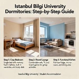 Istanbul Bilgi University dormitories guide step by step