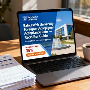 Bahçeşehir University acceptance rate for foreigners