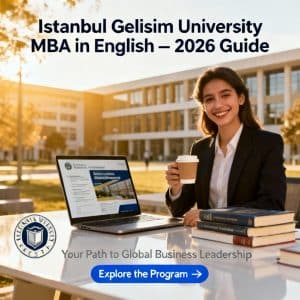 Istanbul Gelişim University MBA in English 2026 guide