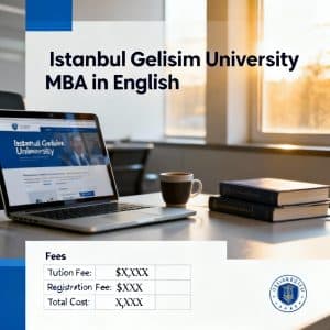 Istanbul Gelişim University MBA in English fees breakdown