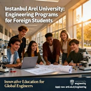 Istanbul Arel University engineering programs for foreigners
