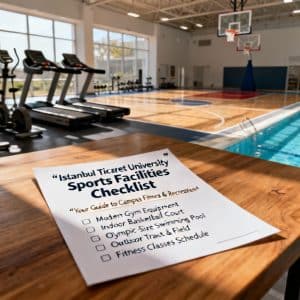 Istanbul Ticaret University sports facilities complete checklist
