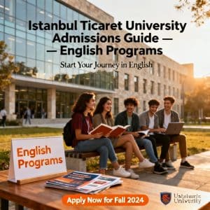 Istanbul Ticaret University admission requirements in English