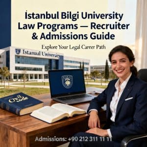 Istanbul Bilgi University law programs step by step