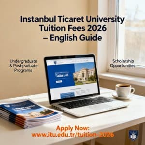 Istanbul Ticaret University tuition fees 2026 in English