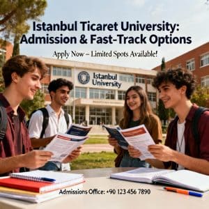 Istanbul Ticaret University admission requirements fast-track options