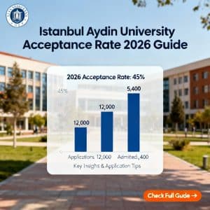 Istanbul Aydın University acceptance rate 2026 guide
