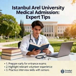 Istanbul Arel University medical faculty admission expert tips