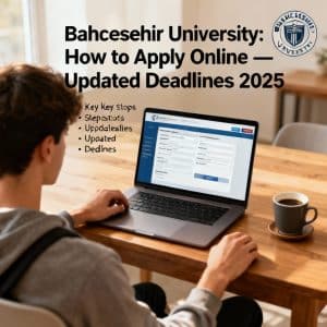 Bahçeşehir University how to apply online updated deadlines