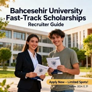 Bahçeşehir University scholarships for international students fast-track options