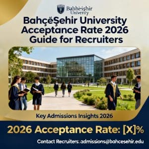 Bahçeşehir University acceptance rate 2026 guide