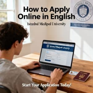 İstanbul Medipol University how to apply online in English