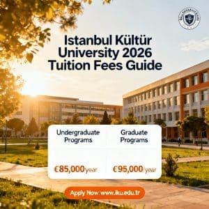 Istanbul Kültür University tuition fees 2026 requirements explained
