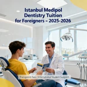 İstanbul Medipol University dentistry tuition for foreigners
