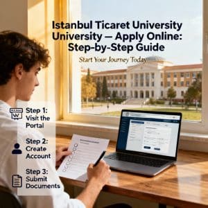 Istanbul Ticaret University how to apply online step by step