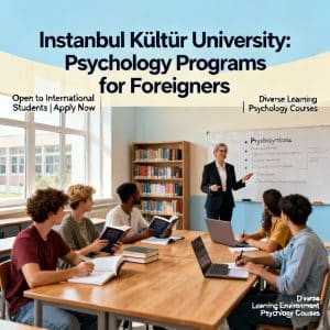 Istanbul Kültür University psychology programs for foreigners