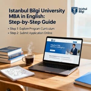 Istanbul Bilgi University MBA in English step by step