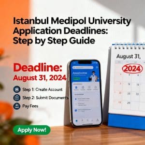 İstanbul Medipol University application deadlines step by step
