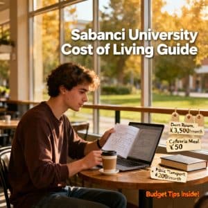 Sabancı University cost of living for students