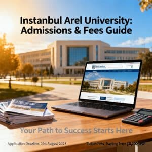 Istanbul Arel University admission requirements fees breakdown