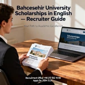 Bahçeşehir University scholarships for international students in English