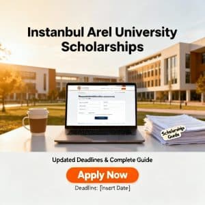 Istanbul Arel University scholarships for international students updated deadlines
