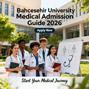 Bahçeşehir University medical faculty admission 2026 guide
