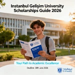 Istanbul Gelişim University scholarships for international students 2026 guide