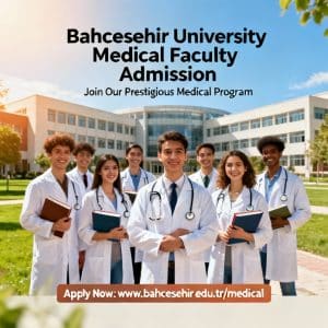 Bahçeşehir University medical faculty admission in English