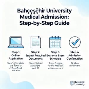 Bahçeşehir University medical faculty admission step by step