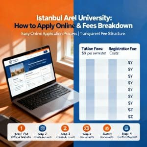 Istanbul Arel University how to apply online fees breakdown